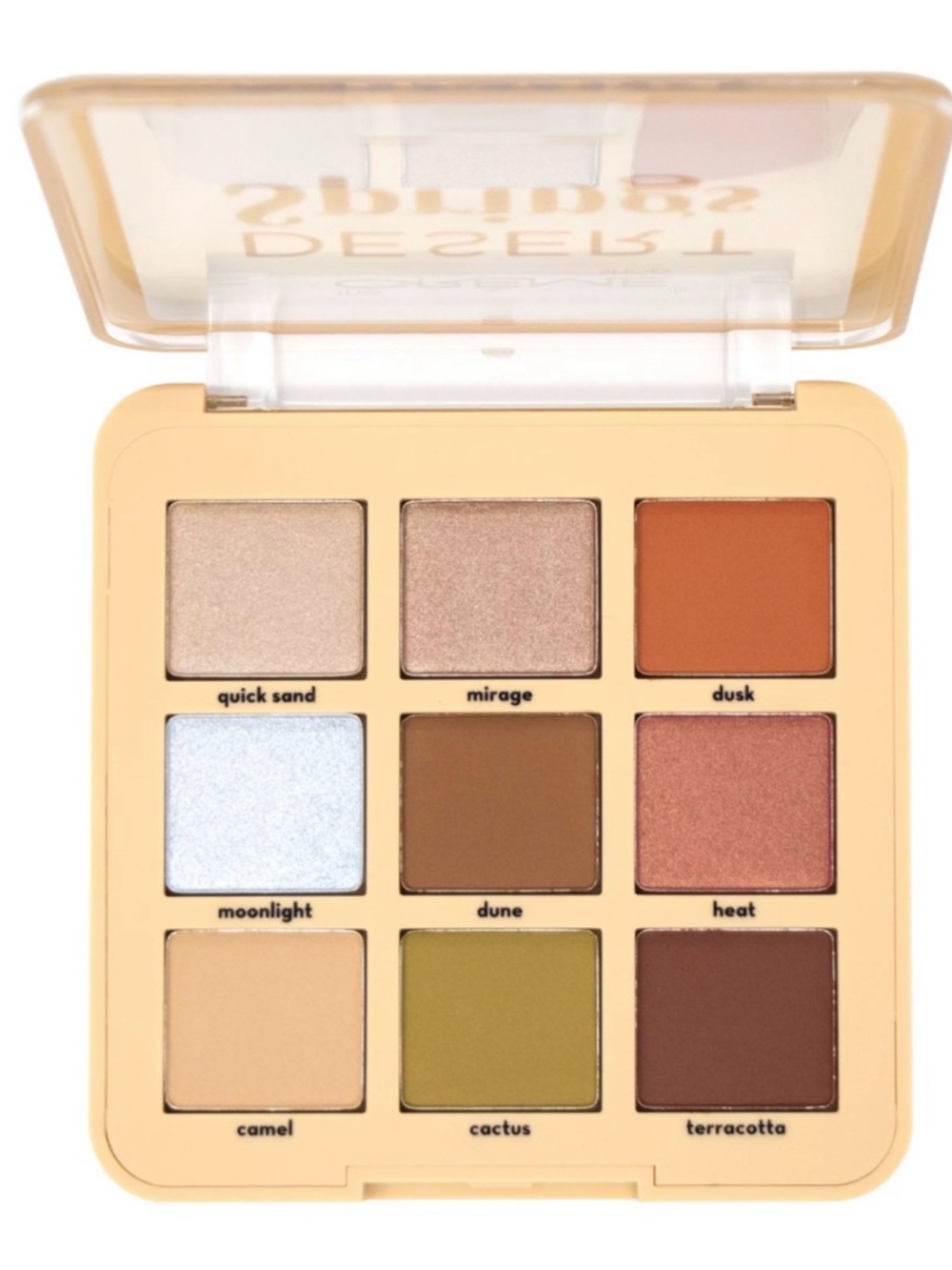 The Crème Shop Desert Springs 9-Color Eyeshadow Palette - Warm Neutrals & Bronze - Picture 2 of 8